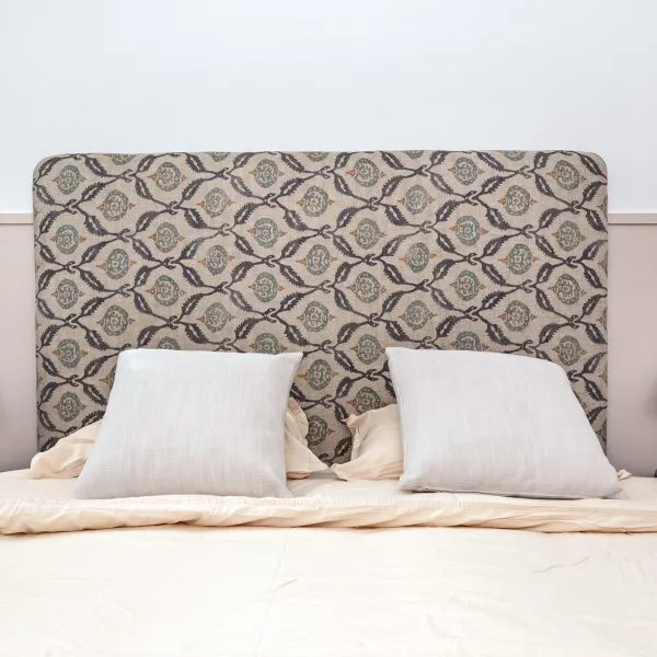 tessuti per letti imbottiti e testata del letto