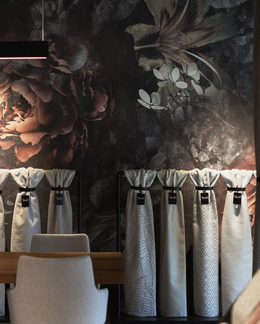 showroom tessuti per arredamento