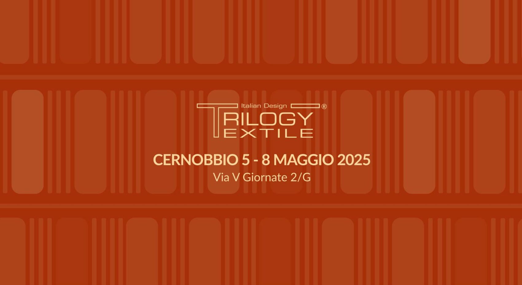 Cernobbio 5-8 maggio 2025: tessuti da vivere, visioni da condividere