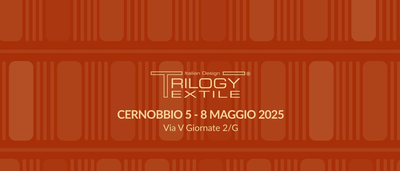 Cernobbio 5-8 maggio 2025: tessuti da vivere, visioni da condividere